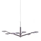 Kresyda, nowoczesna lampa wisząca, brązowa, LED, 3000K, AD16014-9 DARK COFFEE